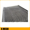 standard size galvanized heavy duty crimped wire mesh for mining screen